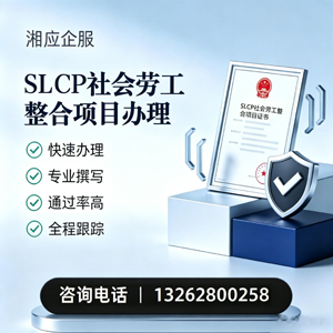 马鞍山SLCP社会劳工整合项目申报服务
