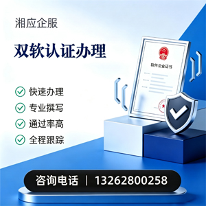 马鞍山双软认证申报服务