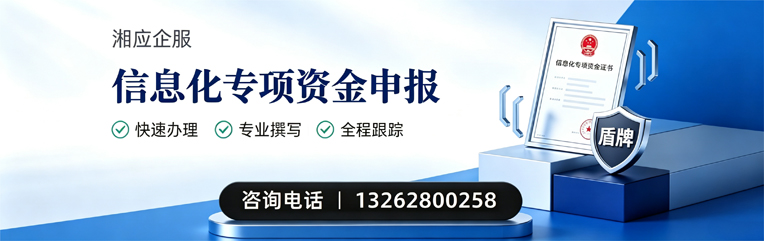 马鞍山信息化专项资金申报服务